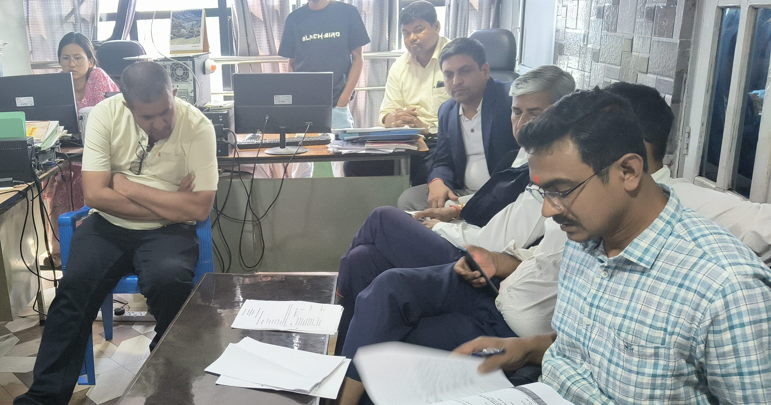 चन्द्रपुर नगरपालिकाद्धारा सिभिल ह्युमन हस्पिटल प्रा.लि. तथा हाईवे अस्पतालको अनुगमन
