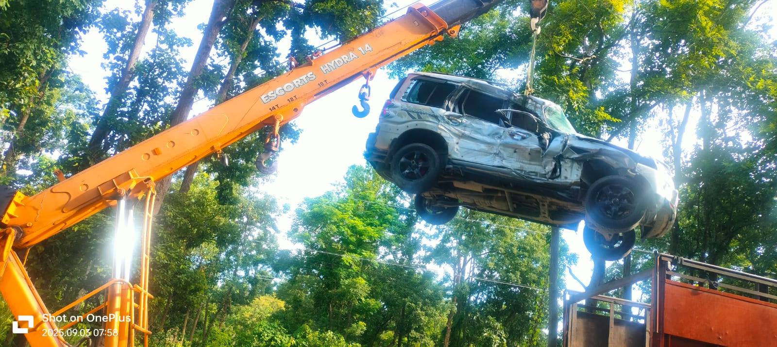 रौतहटमा ट्रक र स्कार्पियो एक आपसमा ठोक्किंदा सात जना घाइते