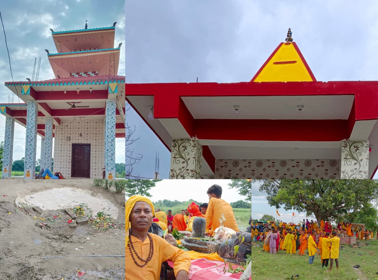 थालमा खसेको ढुंगाले बदलिदियो सगैयाको पहिचान, शिव–पार्वती मन्दिरमा प्राणप्रतिष्ठा सहित भव्य मेला